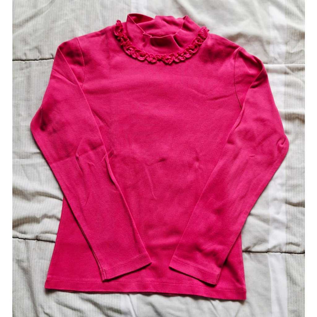 [PRODUK BARU] Preloved-Koleksi Pribadi Bossini Kids Kaos Lengan Warna Merah Mudah