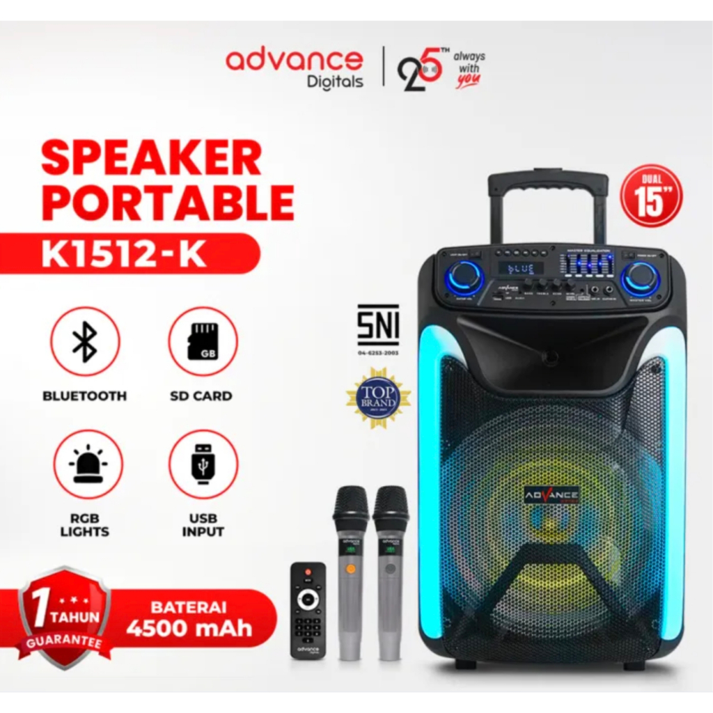  ADVANCE SPEAKER K 1512 K