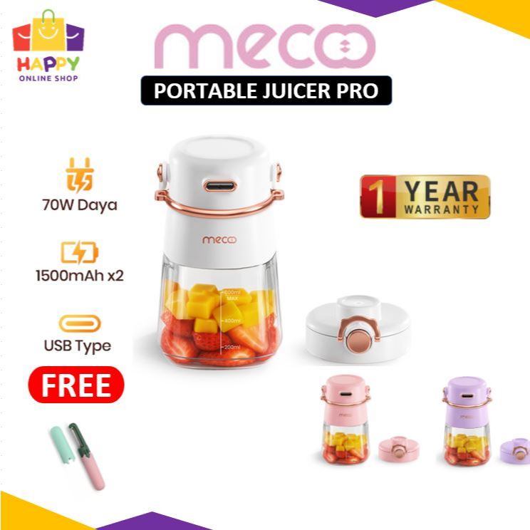 Mecoo Portable Juicer Pro 600/1000 ml Meco Blender