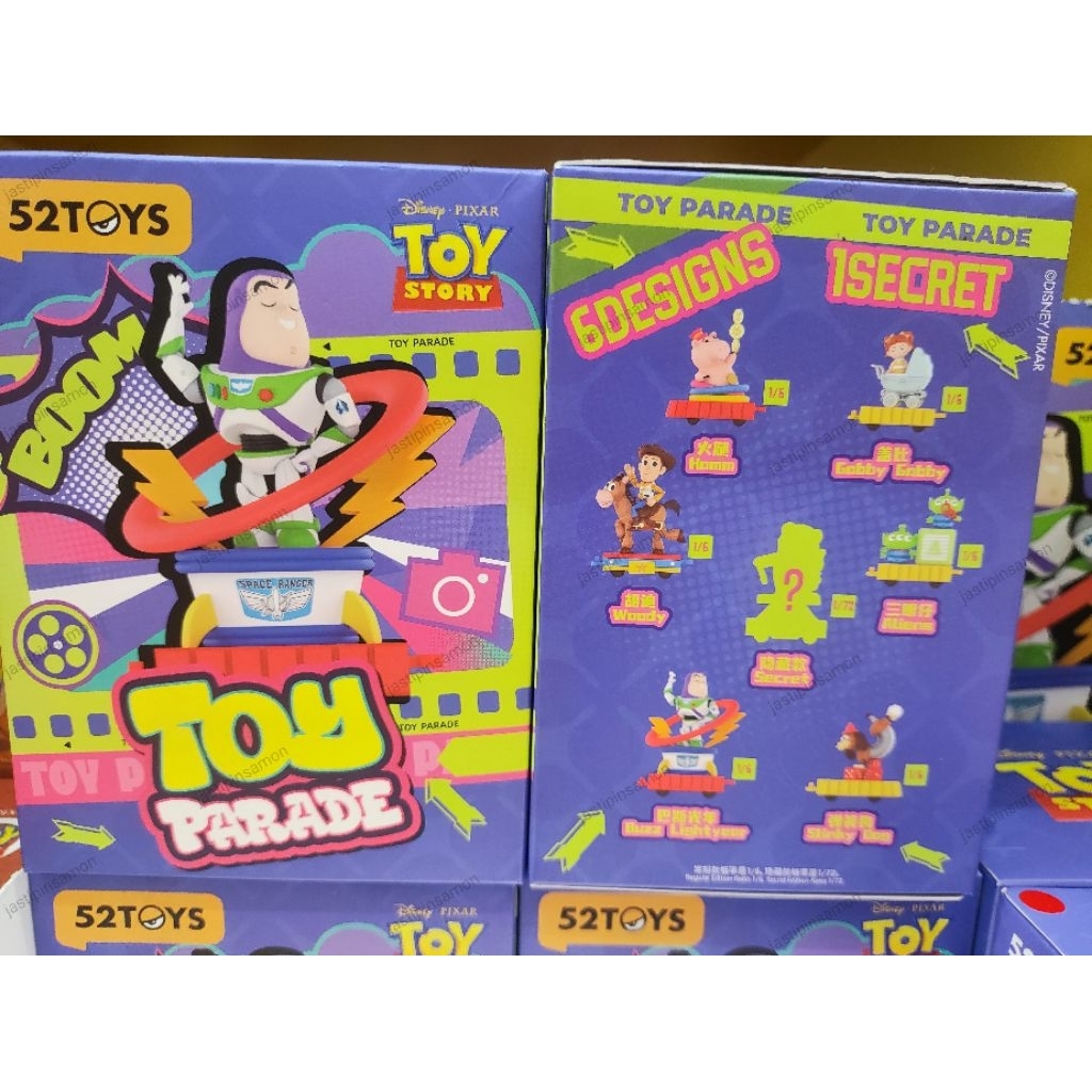 Blind Box Toy Story Toy Parade Surprise Box Figure 52Toys Miniso x Toy Story