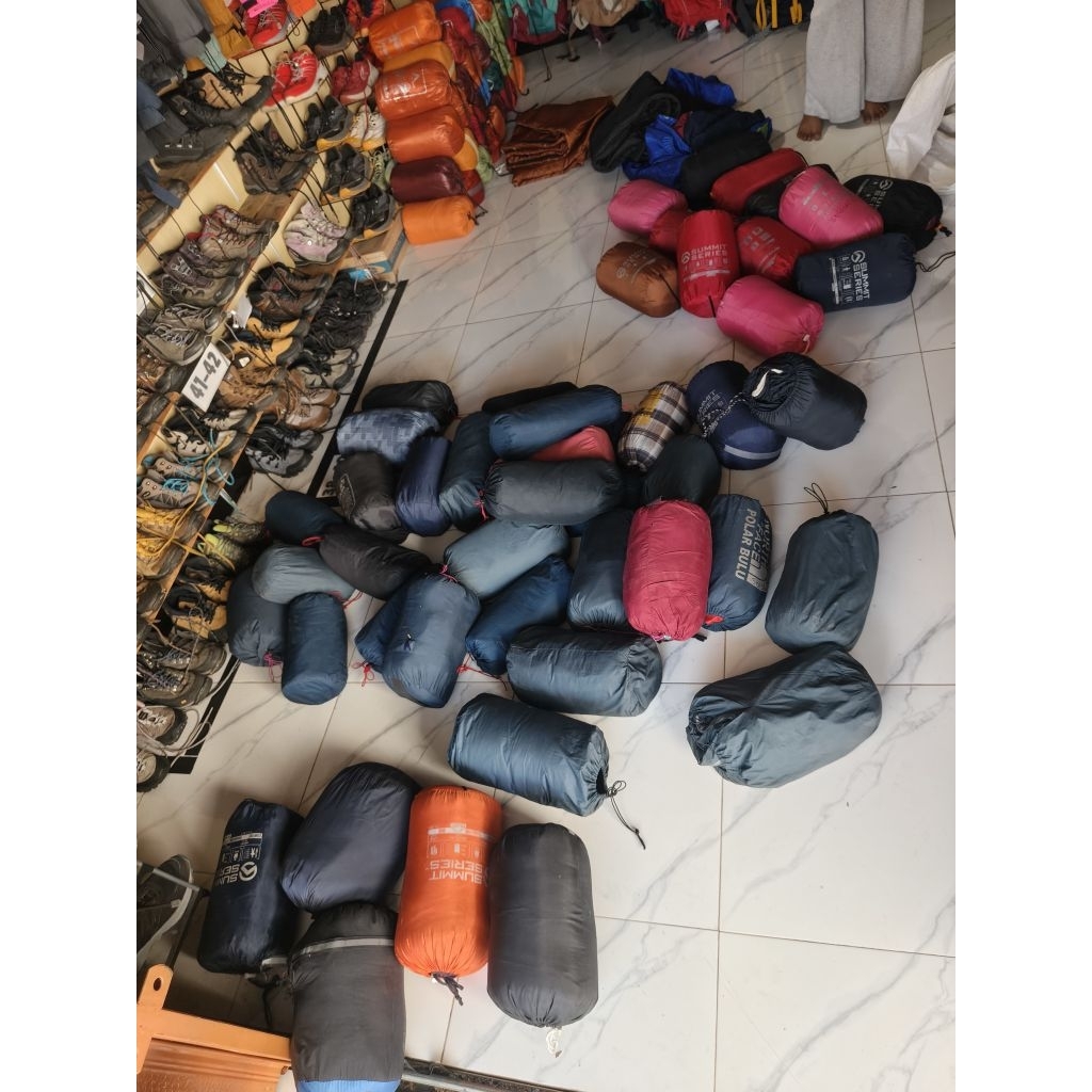 sleeping bag second