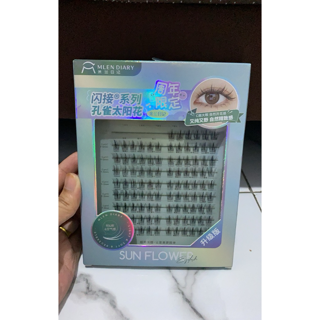 Sharing Mlen Diary Sun Flower satuan pcs