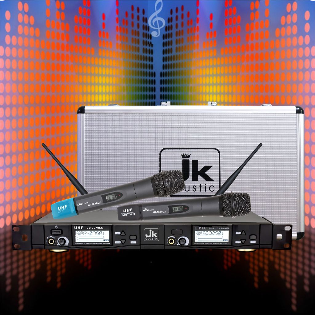 Microphone Wireless Jk coustic JU 7070 LX