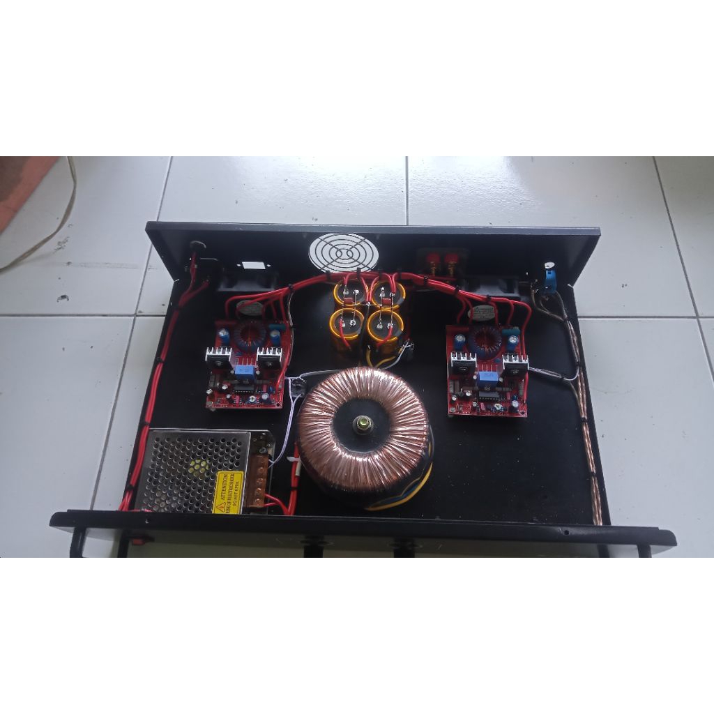 POWER AMPLIFIER RAKITAN 5A MURNI CT55 2 CHANNEL