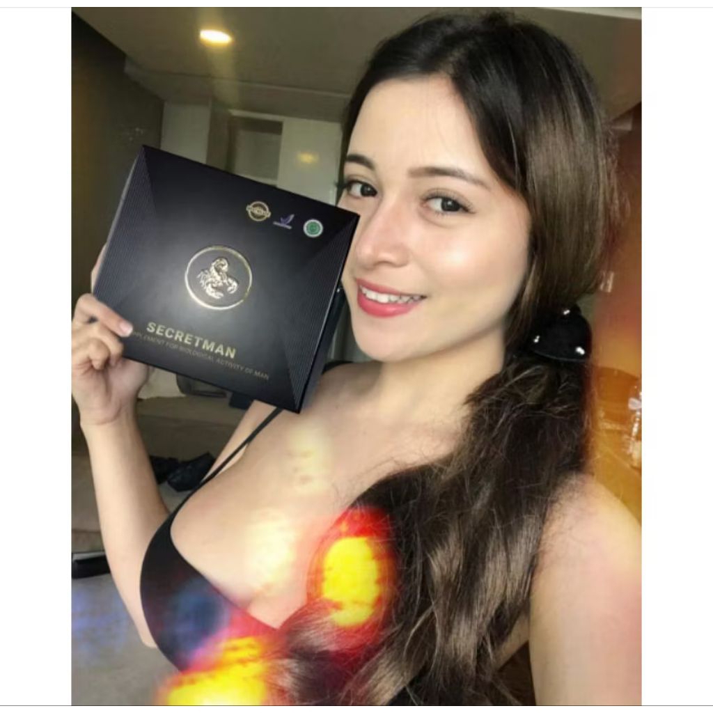 SECRETMAN Capsule Dan Oil Kesehatan Pria Dewasa Penambah Energi Stamina Tubuh