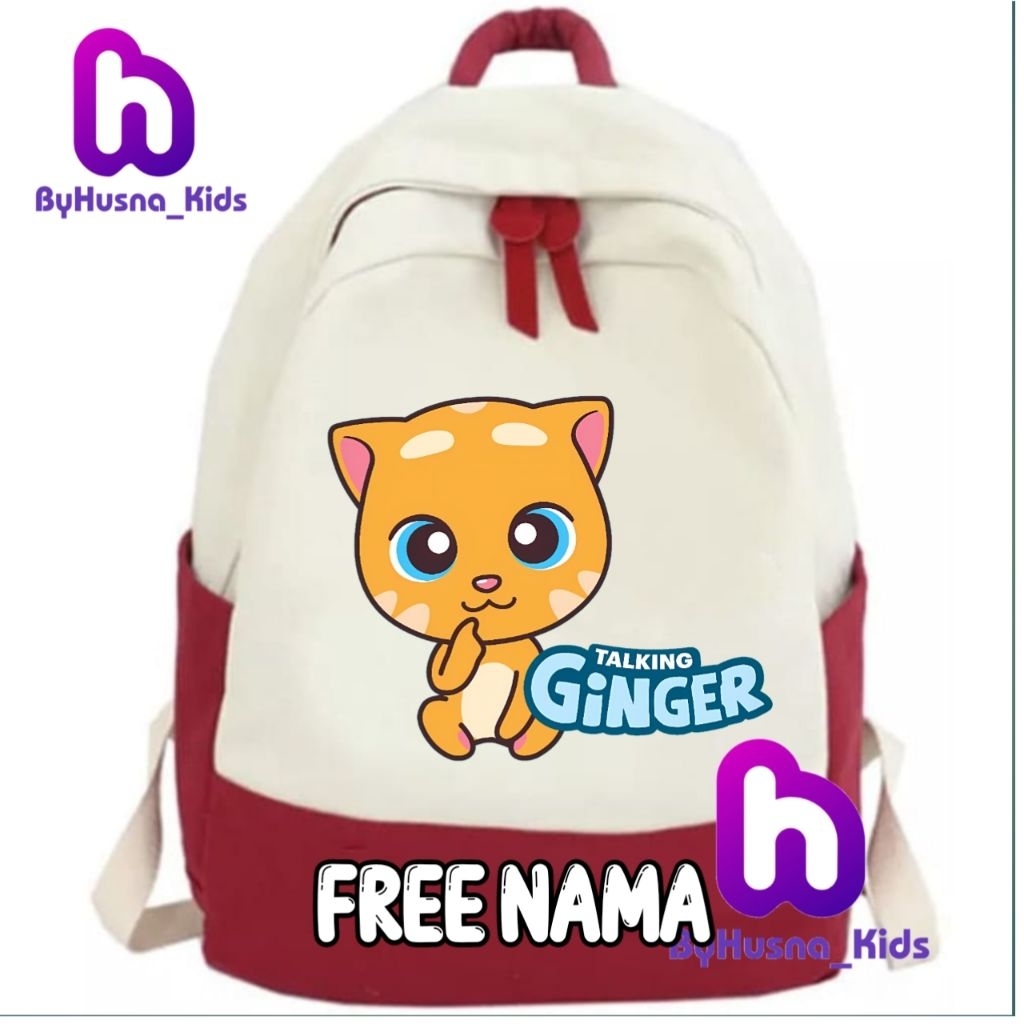 TAS RANSEL ANAK TALKING HANK TALKING TOM HEROES TALKING TOM AND FRIENDS CUSTOM