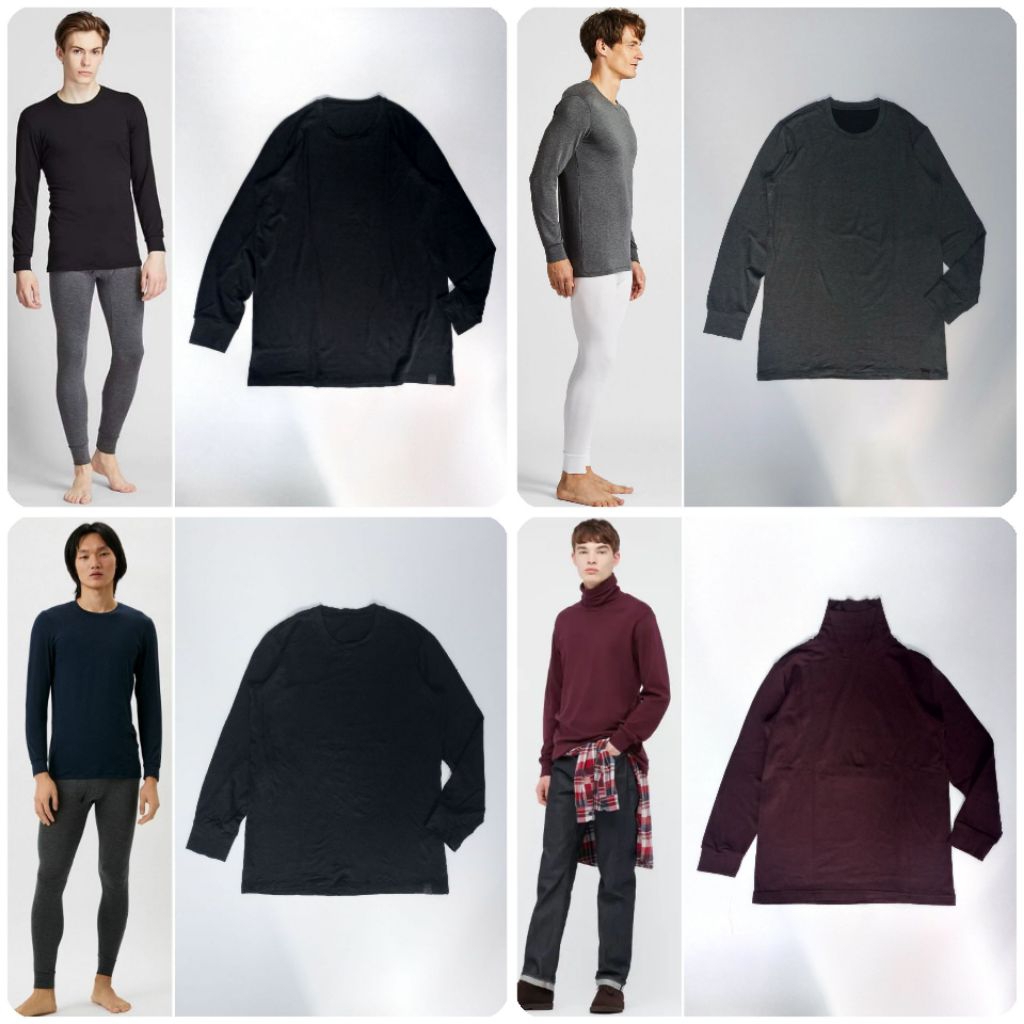 UNIQLO Men Heattech Extra Warm TShirt
