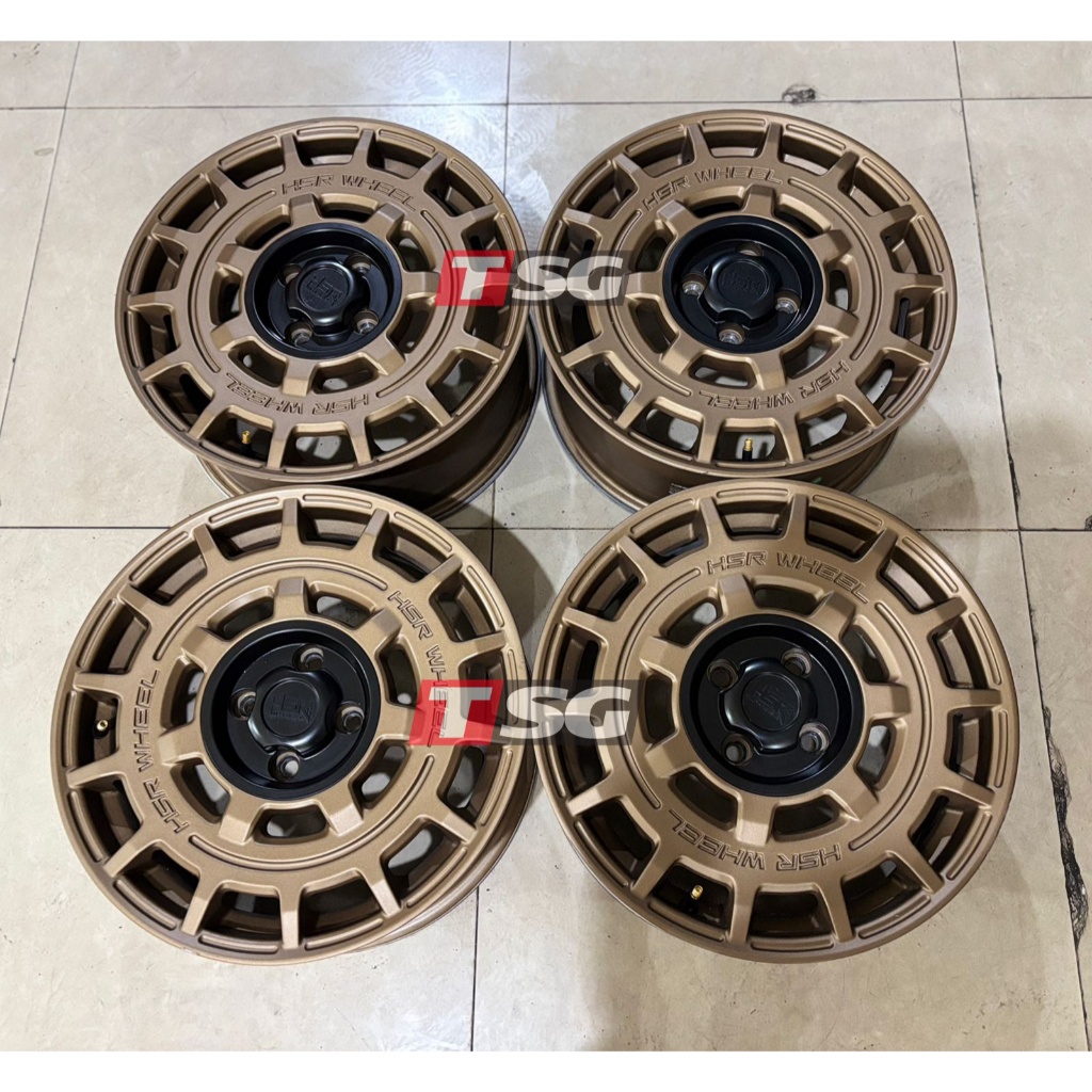 Velg Mobil Bekas Hsr Mentawai R16 Lubang Pcd 4x100 4x114,3