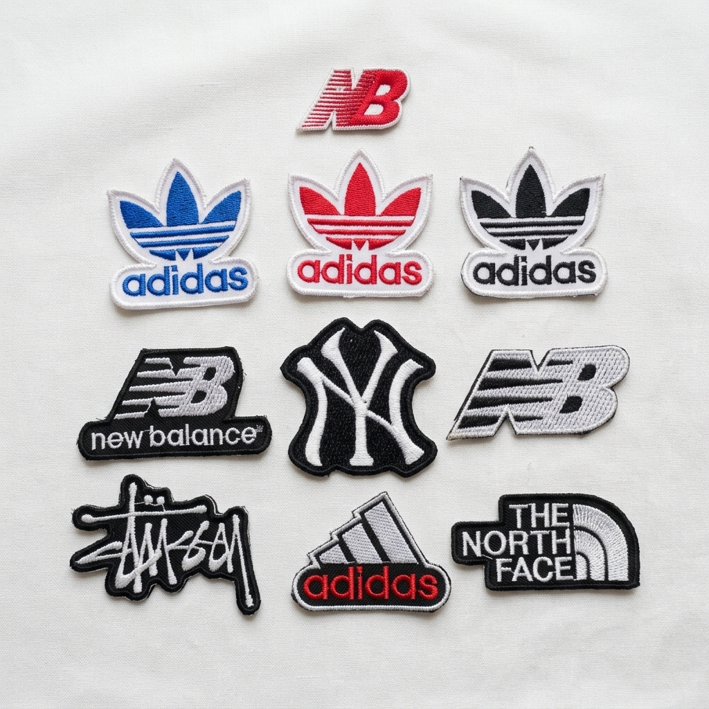 Adidas Brand Series Bordir Patch Logo Brand Emblem Bordir