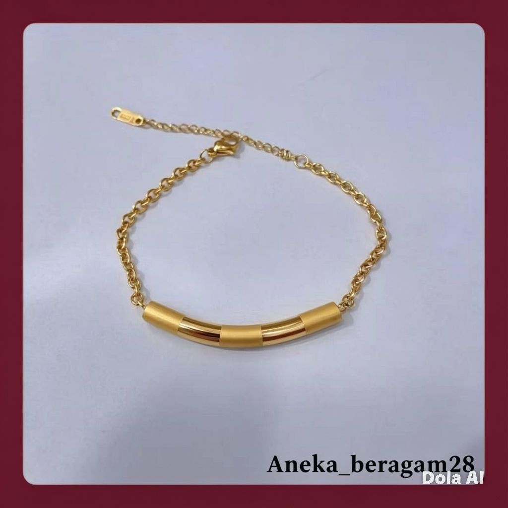 Gelang bambu bahan titanium anti karat terbaru28