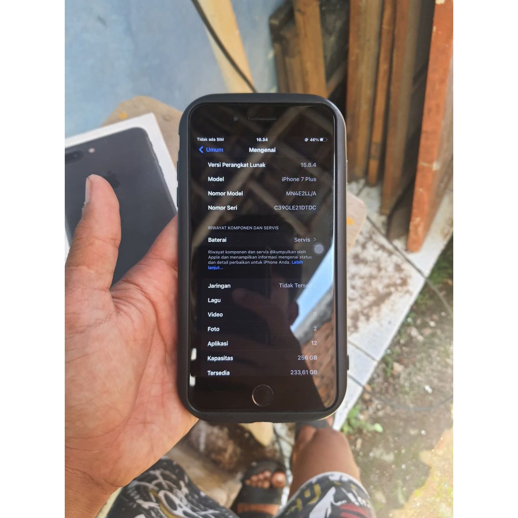 (BACA DESKRIPSI) Iphone 7 Plus 256gb Bypass Cell