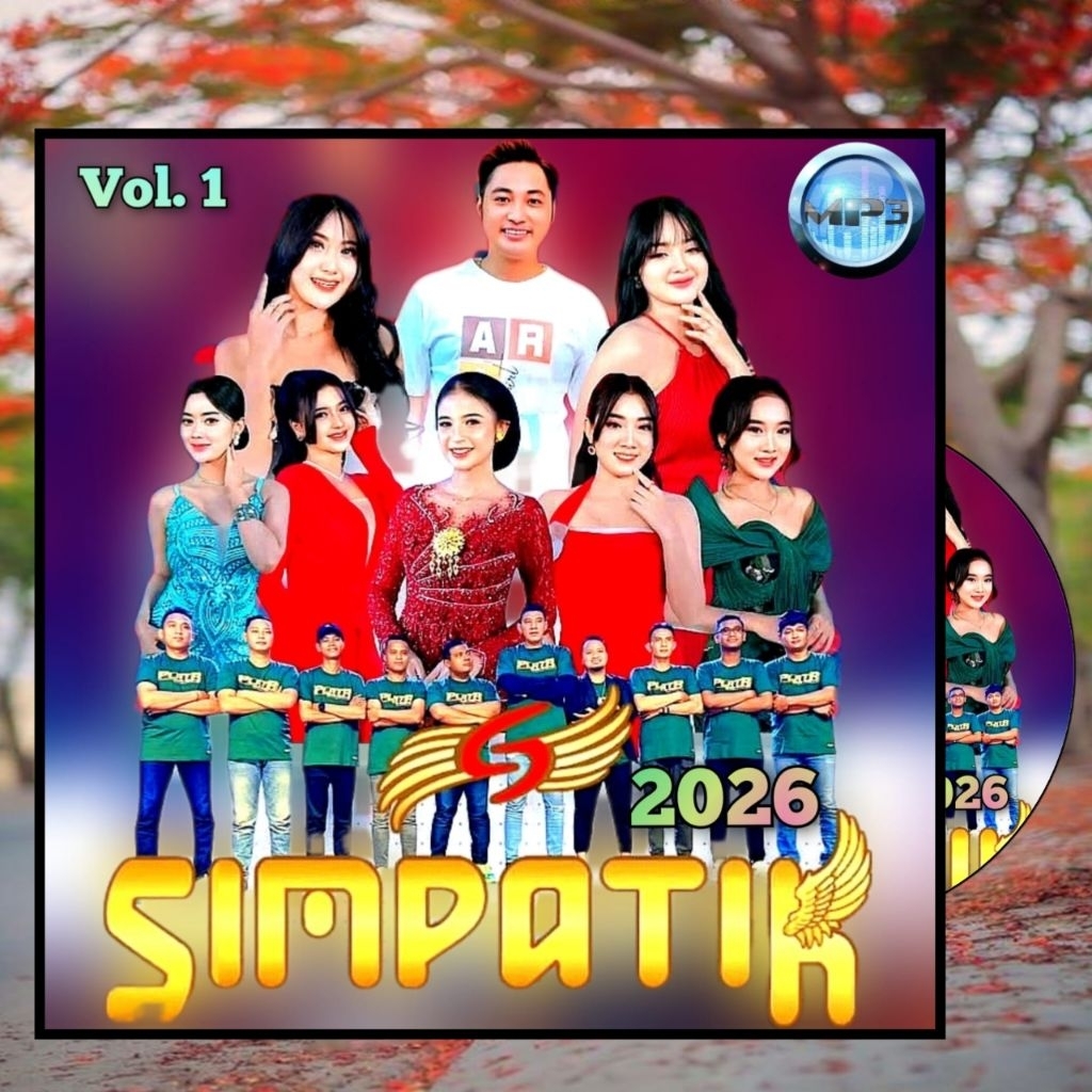 Kaset CD Mp3 Audio Musik Lagu Dangdut koplo Simpatik Musik Terbaru 2026 - Kaset CD Mp3 Mobil Origina