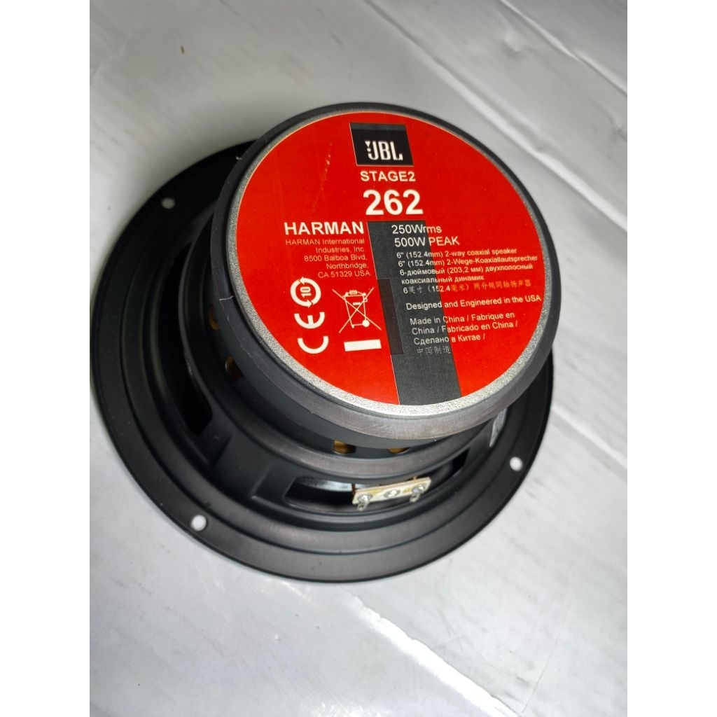 SPEAKER KOMPONEN JBL 6 INCH SPEAKER 6 INCH JBL STAGE2 262 ORIGINAL