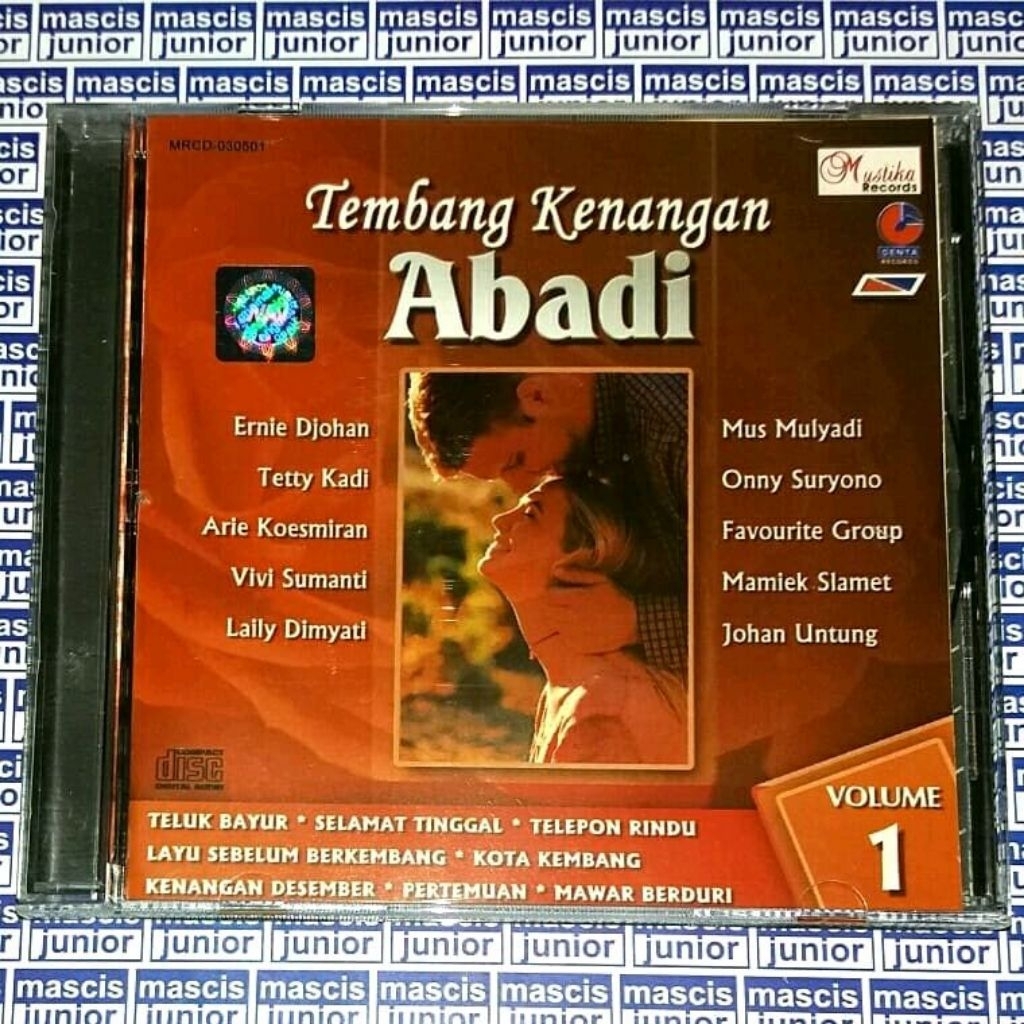 CD Tembang Kenangan Abadi Volume 1 ft. Ernie Djohan Mus Mulyadi Tetty Kadi Arie Koesmiran Onny Suryo