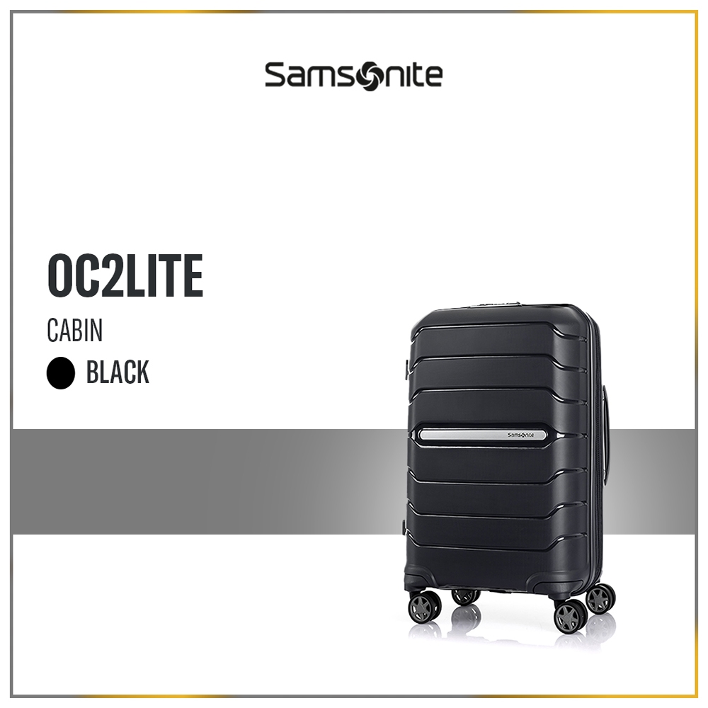 Samsonite Koper Hardcase OC2LITE Spinner Cabin EXP-S - Black