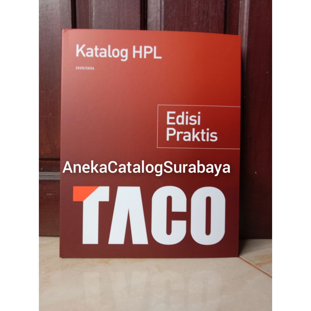 ACS _ KATALOG HPL TACO EDISI PRAKTIS TERBARU 2025-2026 ORIGINAL / KATALOG TACO HPL TIPIS MURAH TERBA