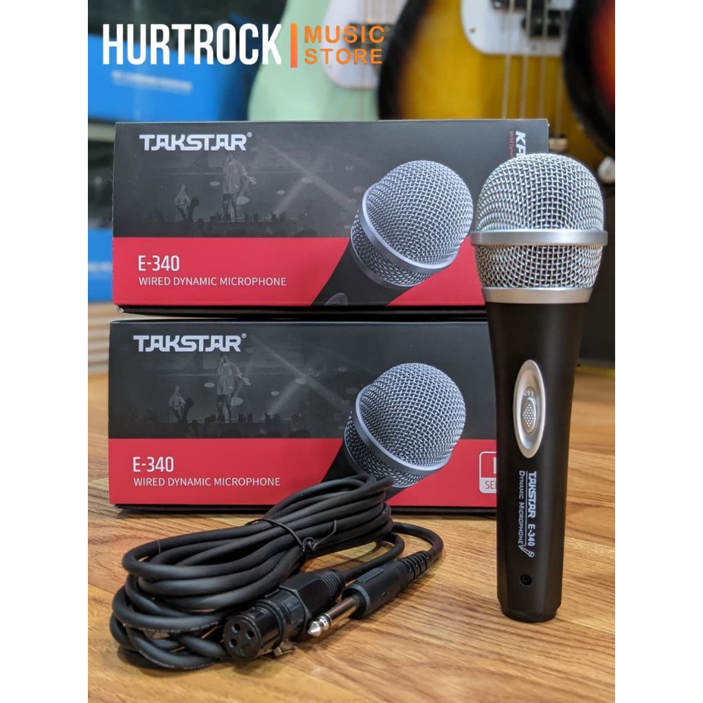 Takstar E340 Dynamic Handheld Mic Microphone Takstar