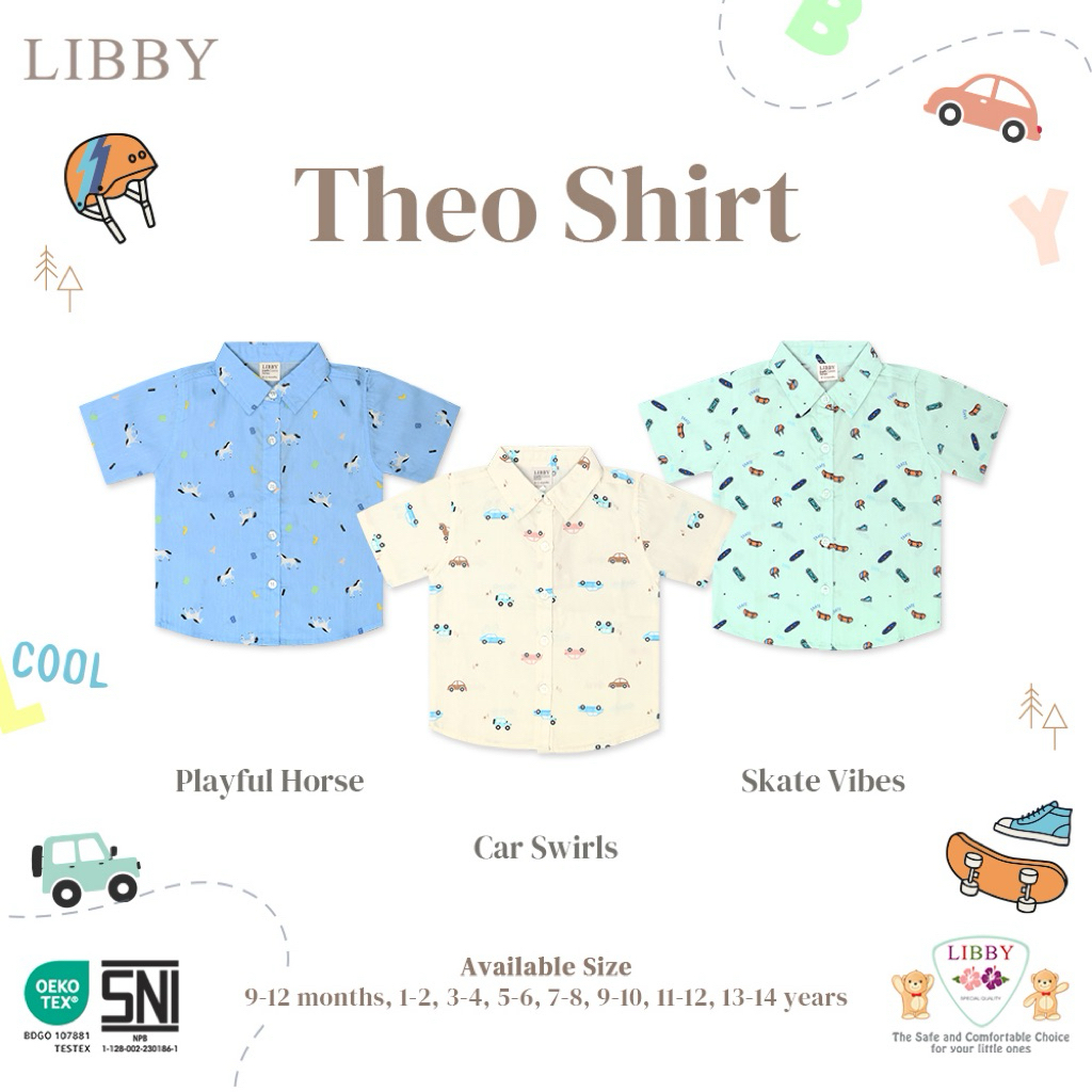 LIBBY THEO SHIRT KEMEJA ANAK