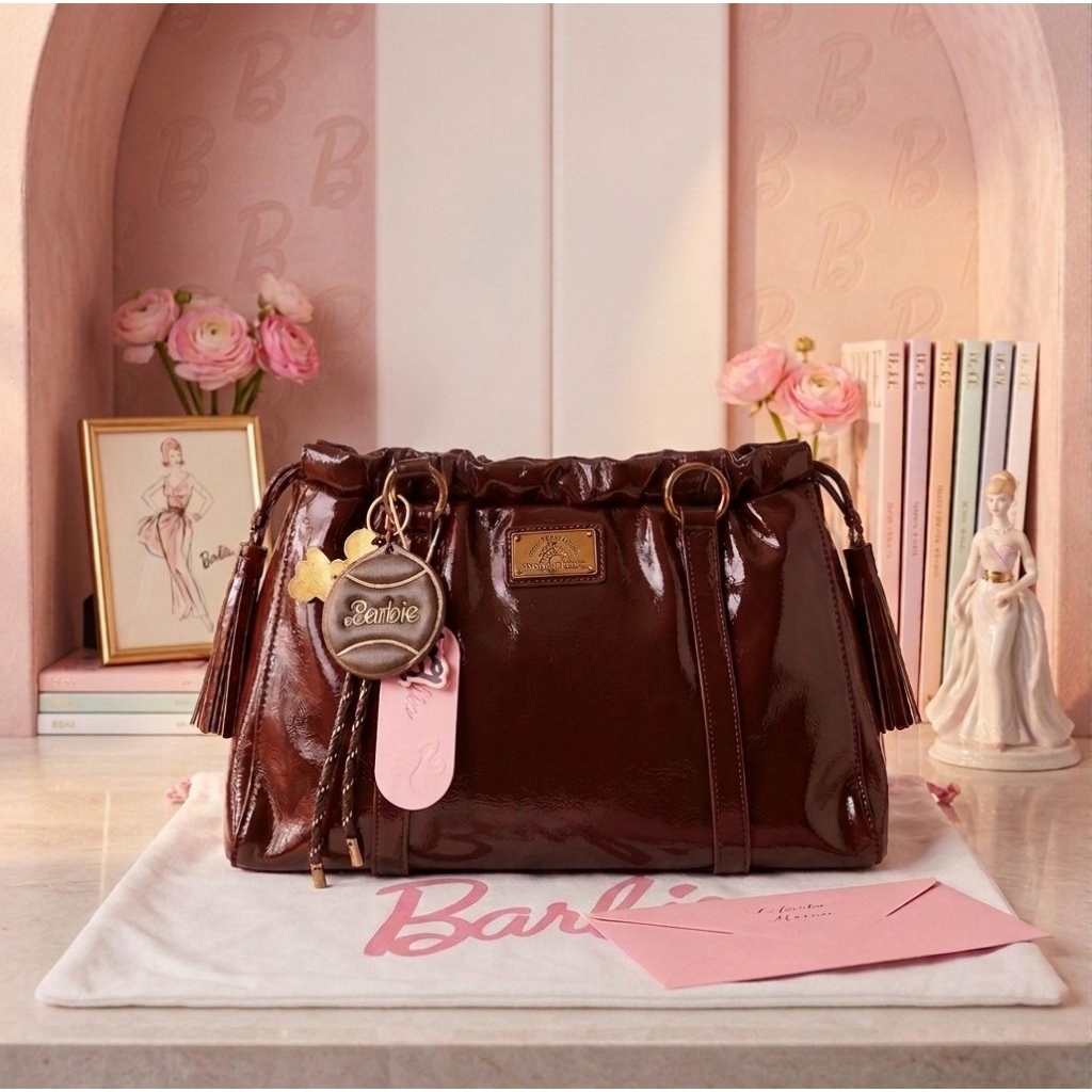 TAS BARBIE MALIBU SERUT ORIGINAL IMPORT