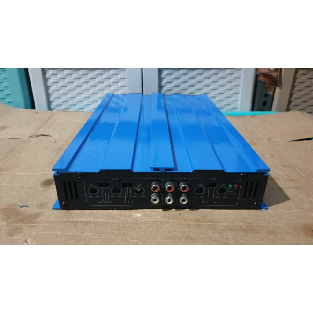 power amplifier mobil 4channel acoustic second jamin normal siap pakai