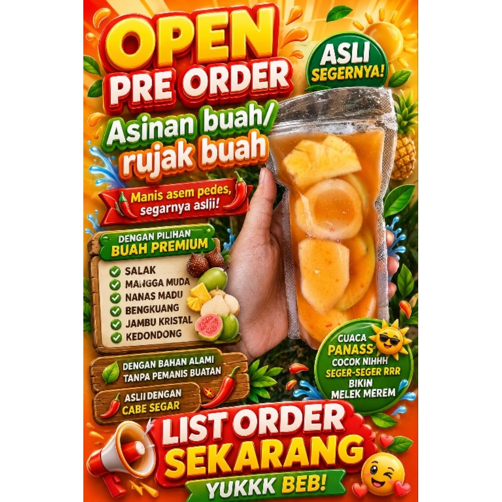ASINAN BUAH SEGAR