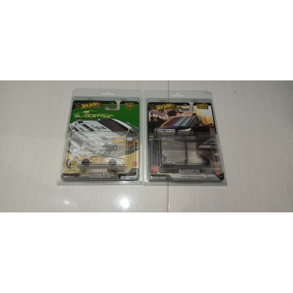 Paket Hotwheels Premium LBWK R34 Dan Toyota Alphard