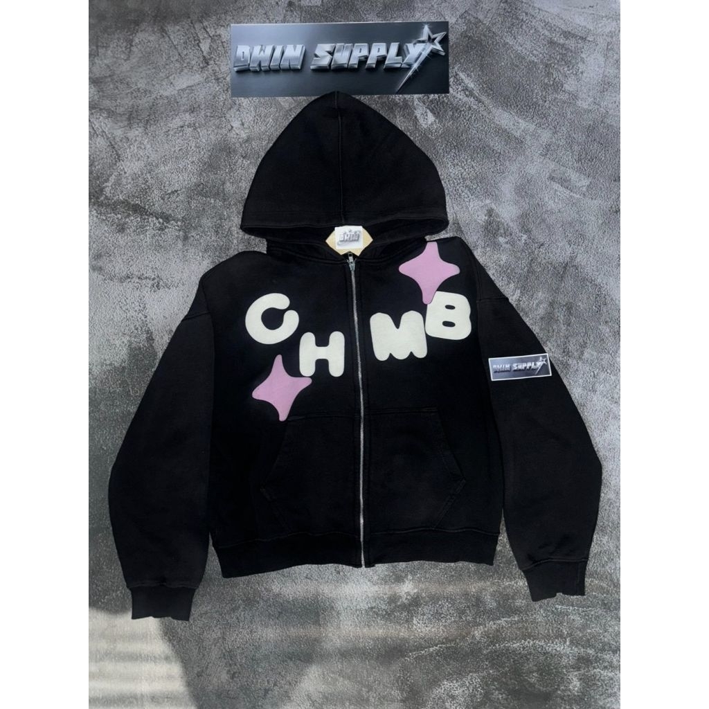 HOODIE ZIP CHMB SHOOTING LOVE SL || CHAMBREDELAVAIN