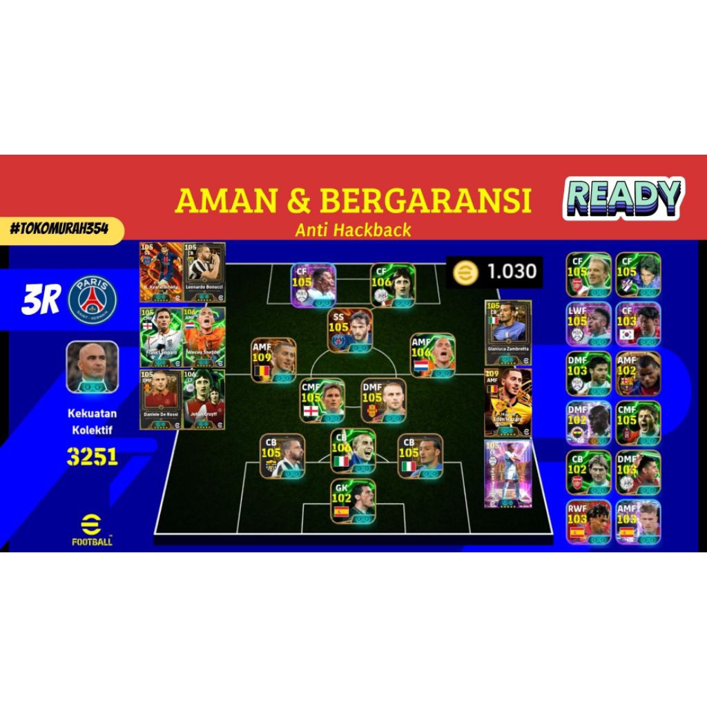 AKUN EFOOTBALL MOBILE SIAP MAIN