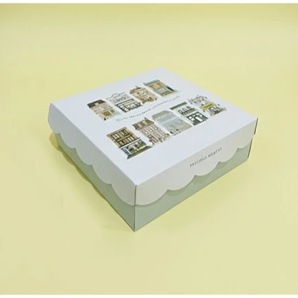 Box Kue Kotak Packaging Hampers Snack