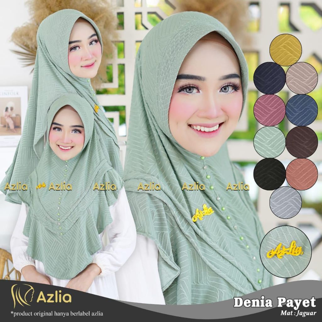 HIJAB AZLIA DENIA PAYET//HIJAB INSTAN