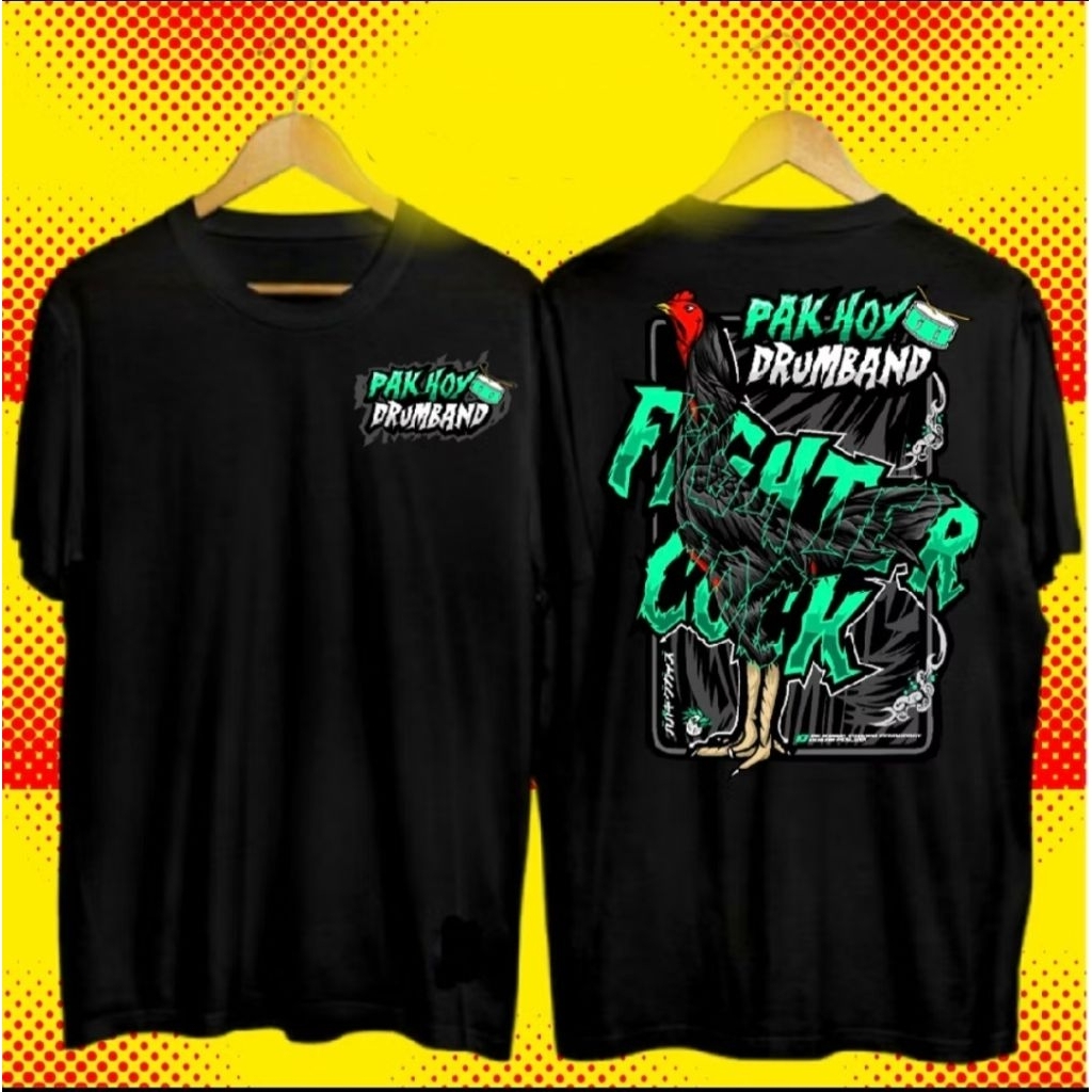 Kaos Ayam Pakhoy Drumband | Bahan Adem Nyaman Dipakai