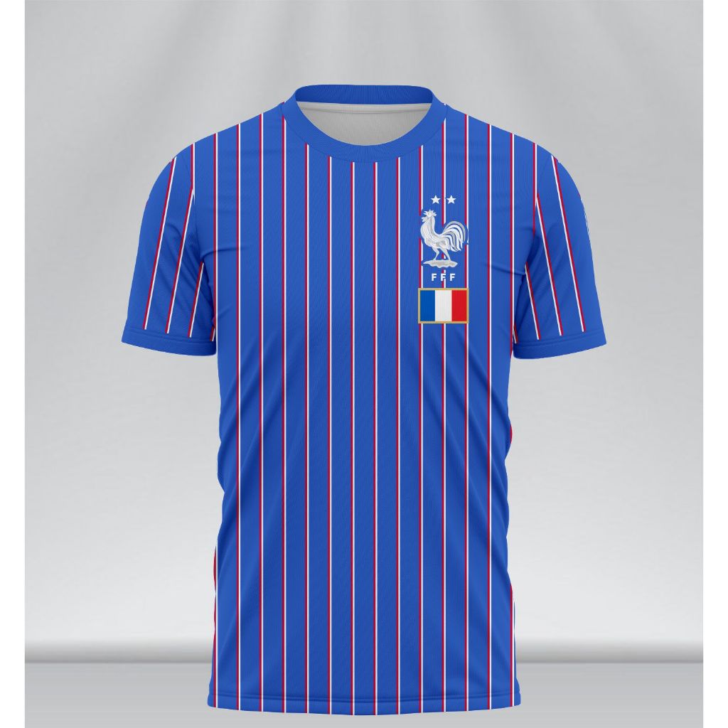 Jersey Prancis Prematch Training Piala Dunia 2026
