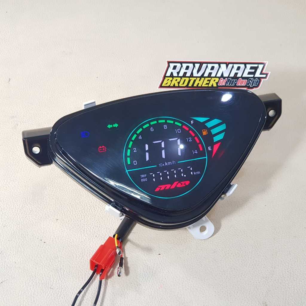 Speedometer Spedo Digital Motor Mio Sporty KM Kilometer Odometer Gauge