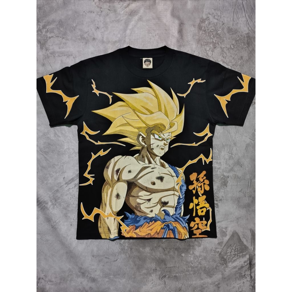 Kaos Dragonball Goku AOP Manga Anime Bootleg