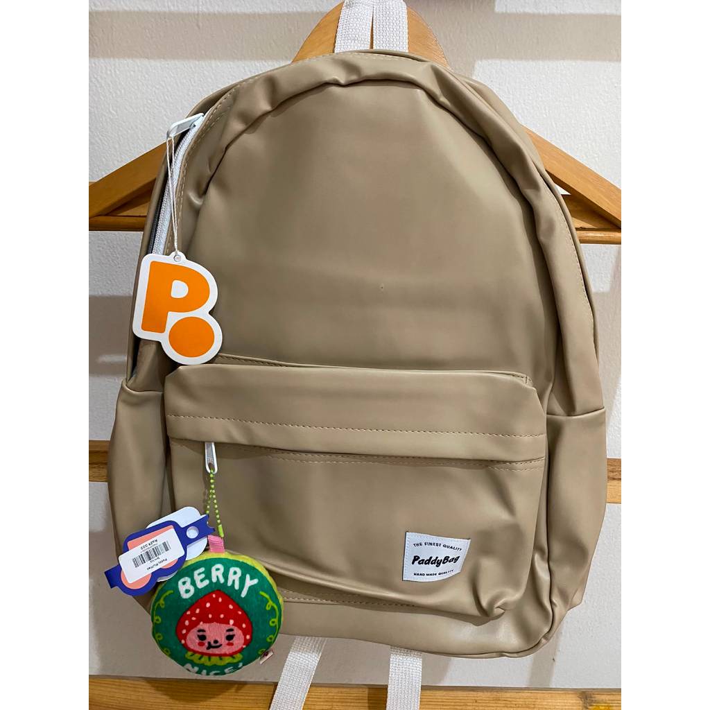 Tas Ransel PaddyBag Cream + Free Bag Charm Paddy