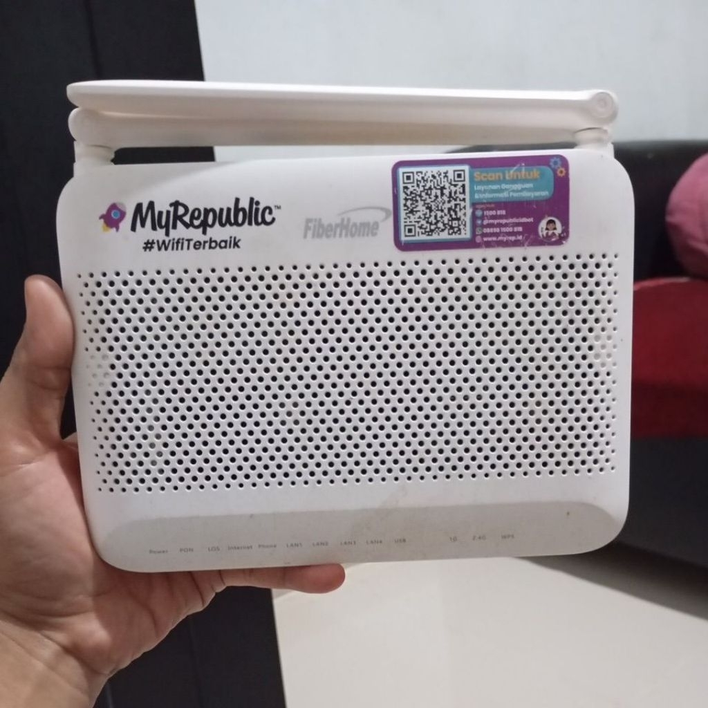 ROUTER ONT FIBERHOME WIFI 6 HG6145F1 - HG6045F3 - HG6145F1 - PLUS ADAPTOR - SUPPORT 5G