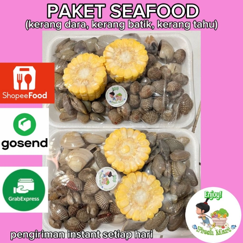 paket seafood kerang
