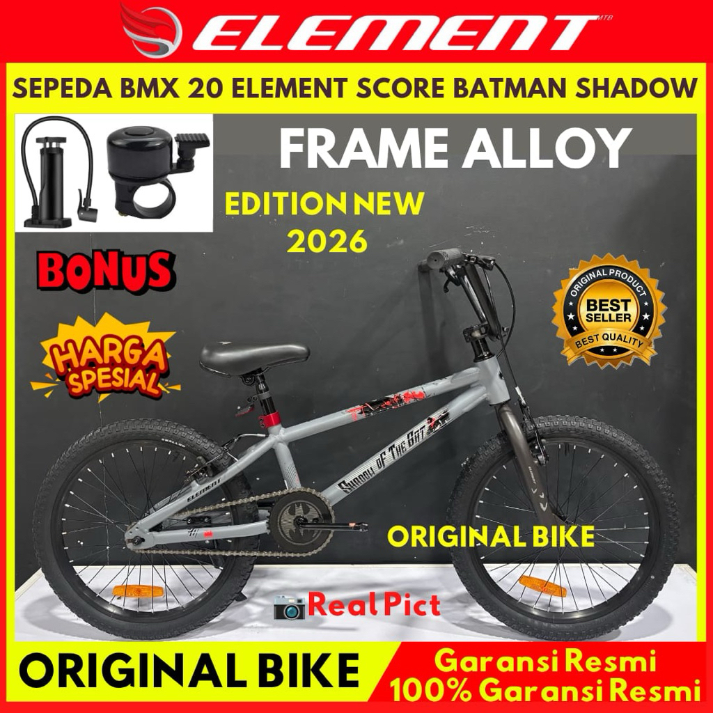 Sepeda BMX 20 Element Score Batman Shadow Terbaru