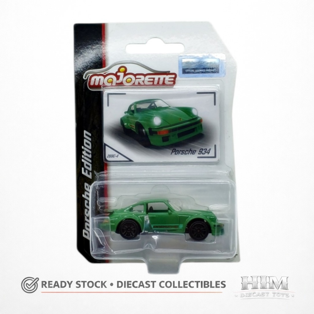 Majorette Porsche Edidion Porsche 934 Hijau