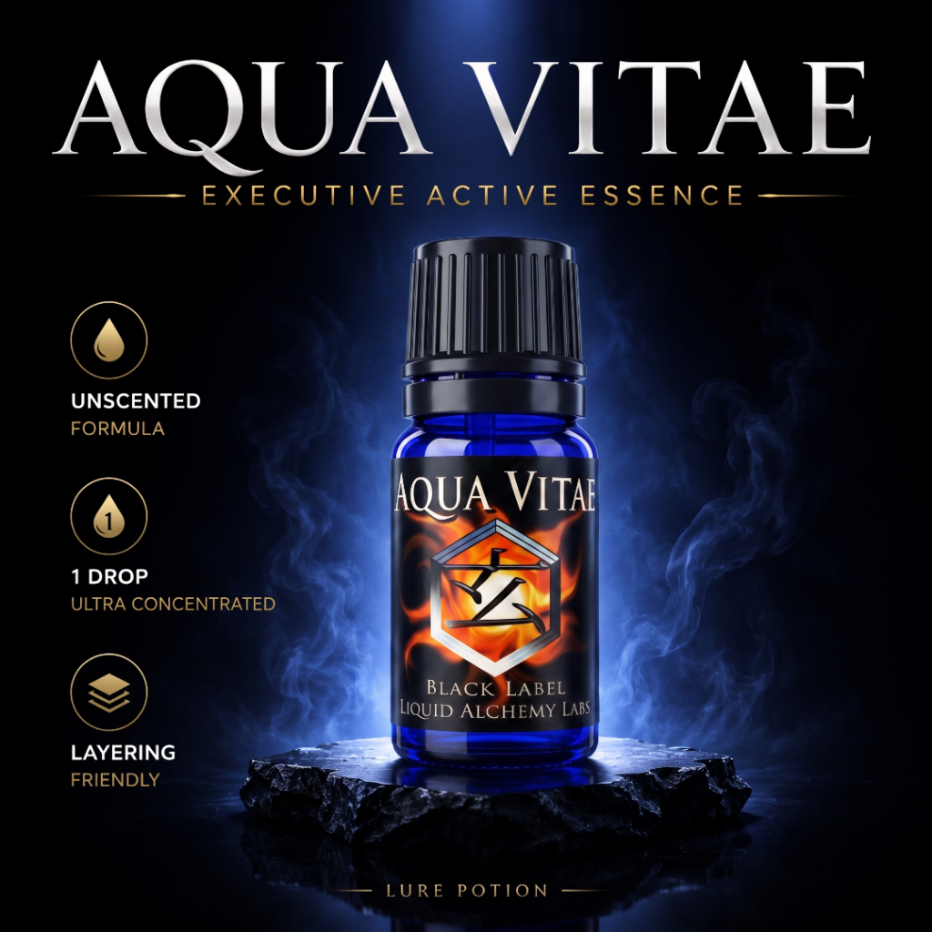 AQUA VITAE Pheromones Oil Pria Parfum Phero Asli Liquid Alchemy Labs