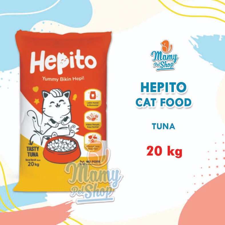 HEPITO PAKAN KUCING 20 KG