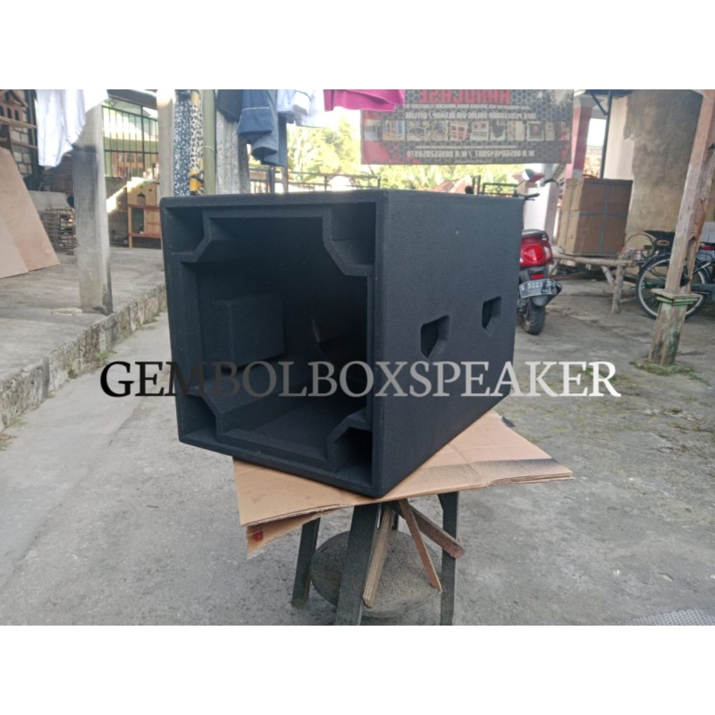 Box speaker planar 12 inch finishing
