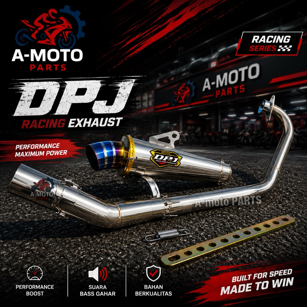 Knalpot DPJ Knalpot Racing Dpj Satria Fu Jupiter Mx Old/New Sonic MX King Supra Gtr