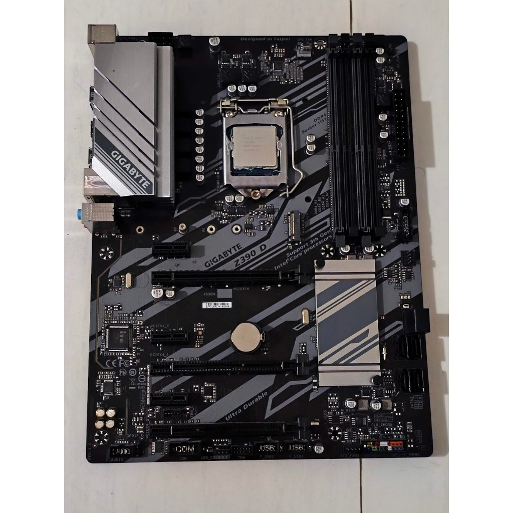 i7 9700k dan Z390 paketan mainboard dan processor