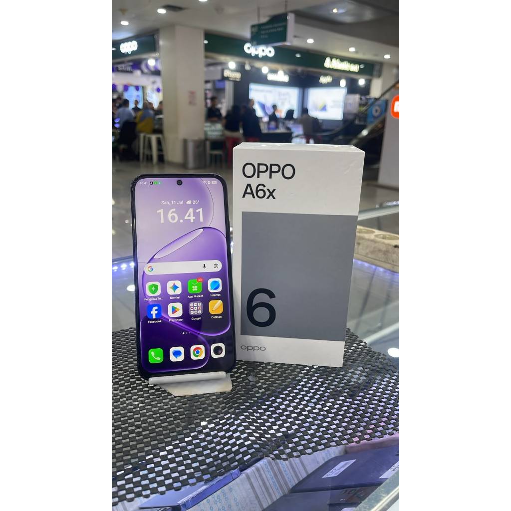 OPPO A6X 4/64 SECOND RAM 4GB INTERNAL MEMORI 64GB 4 64 SEKEN
