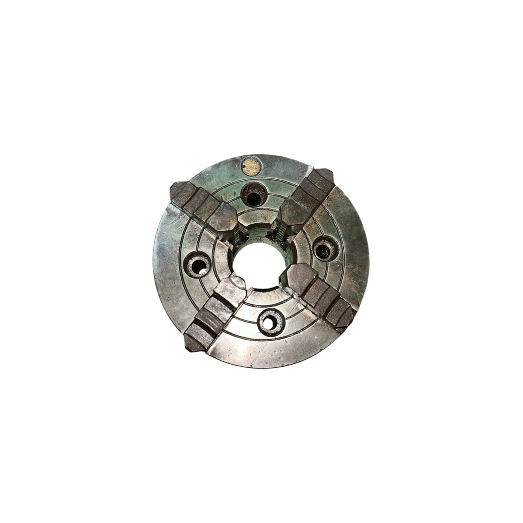 Cekam/Chuck Bubut Bola Dunia 3 Jaw 5 Inch Bekas - Chuck 3 Cakar Mesin Bubut Logam