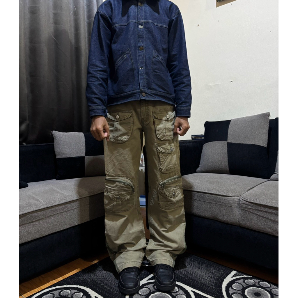 Tought Cargo Jeans Multipocket