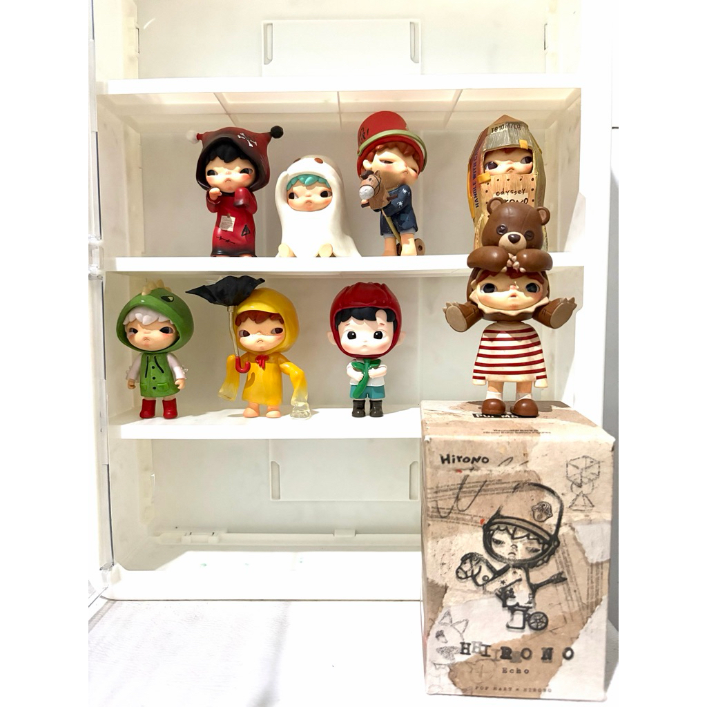 Hirono Popmart Figure Popmart Hirono Hacipupu rose