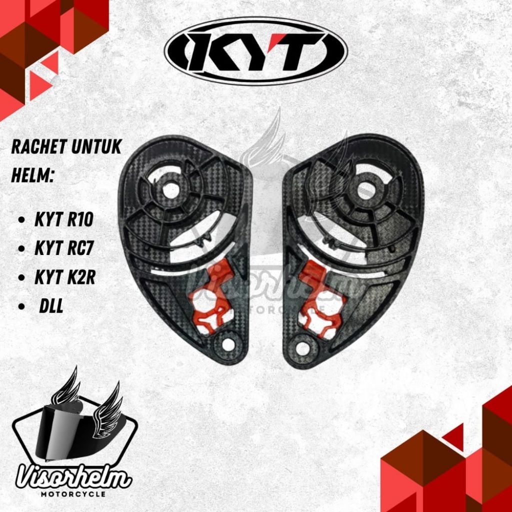 Rachet Helm KYT R10 + KYT rc7 + KYT K2R rechet helm KYT
