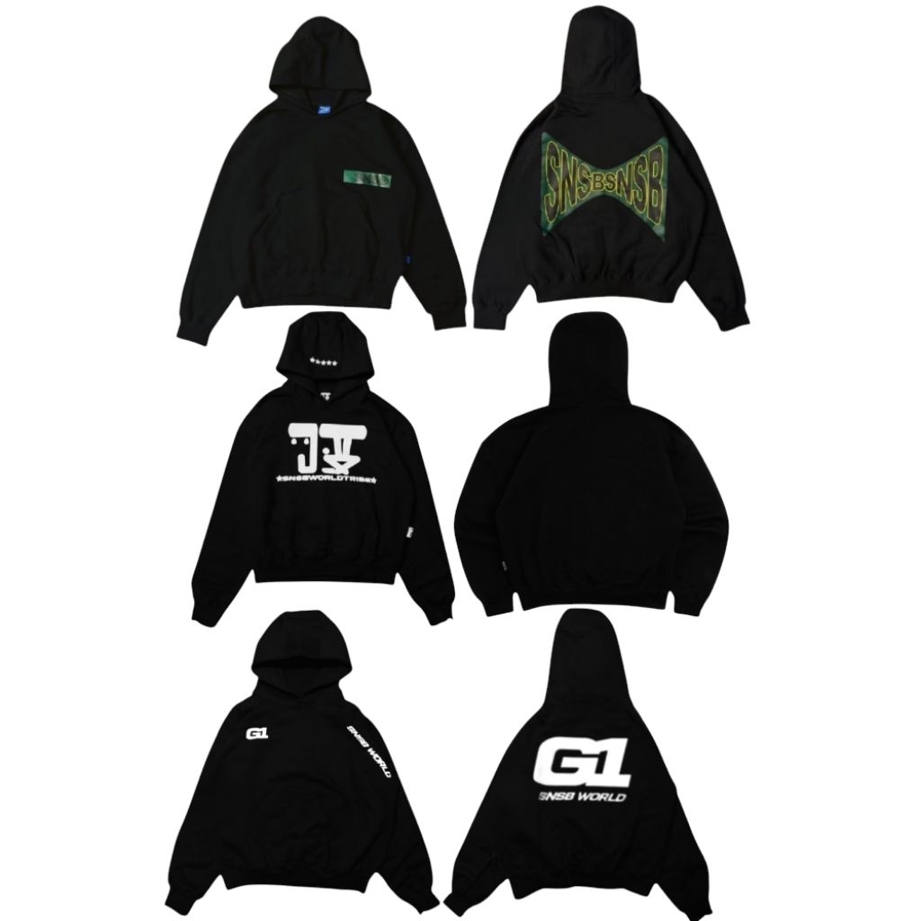 HOODIE BOXY SNSB STORM GOBLIN Sweater Hoodie Boxy SNSB x JUDAH Hoodie Oversized